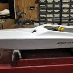 White Enforcer Super G w/ Blue Hardware - complete RTR